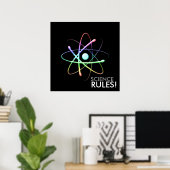 LES RÈGLES SCIENTIFIQUES ! - Poster unique (Bureau à domicile)