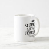 Les Reines Sont Nées En Février Des Mugs (Devant droit)