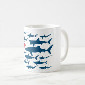 Les requins, font à votre guise ! Tasse (Devant droit)