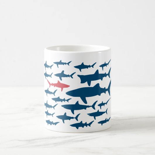 Les requins, font à votre guise ! Tasse (Centre)