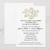 LES RÊVES DEVIENNENT VRAIMENT RÉALITÉ Invitation d (Devant / Derrière)