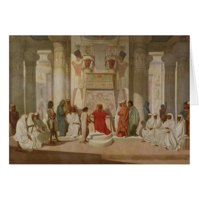 Les rêves du pharaon de explication de Joseph (Devant horizontal)