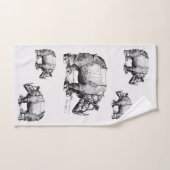 Les rhinocéros (Serviette à main)