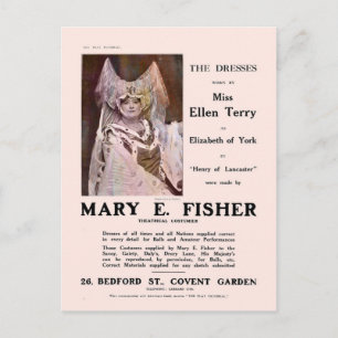 Les robes de la carte postale Ellen Terry