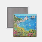 Les Rochers de Faraglioni - Magnet (Recto/Verso)