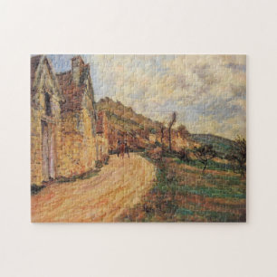 Les Roches bij Falaise bij Giverny Monet Fine Art Legpuzzel