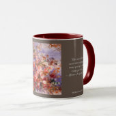 Les Roses de Renoir par le Window Coffee Mug (Devant droit)