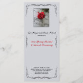 Les roses sont Red Musical Considérant Programme (Devant)