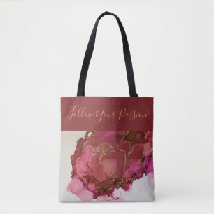 Les roses sont Sacs fourre-tout rouges
