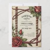 LES ROSES TARTAINS TRAITENT DES INVITATIONS DE CÉR (Devant)