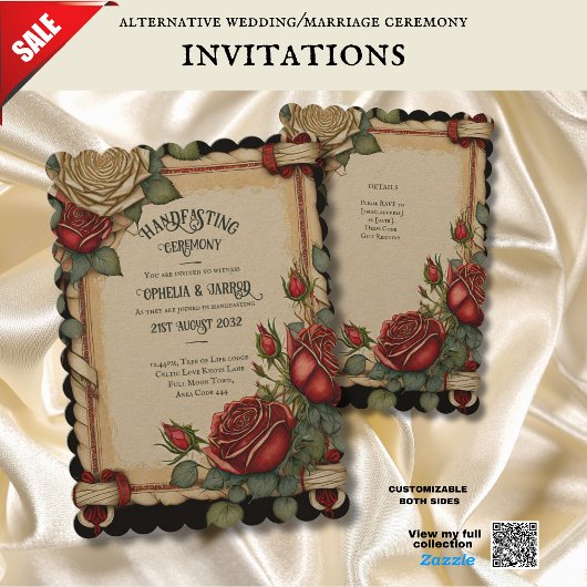 LES ROSES TARTAINS TRAITENT DES INVITATIONS DE CÉR