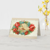 Les roses victoriens obtiennent une carte de bien (Fleur jaune)