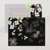 Les RSVP de Love Birds nécessitent des invitations (Devant / Derrière)