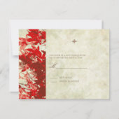 Les RSVP Red Maple nécessitent des invitations de  (Dos)