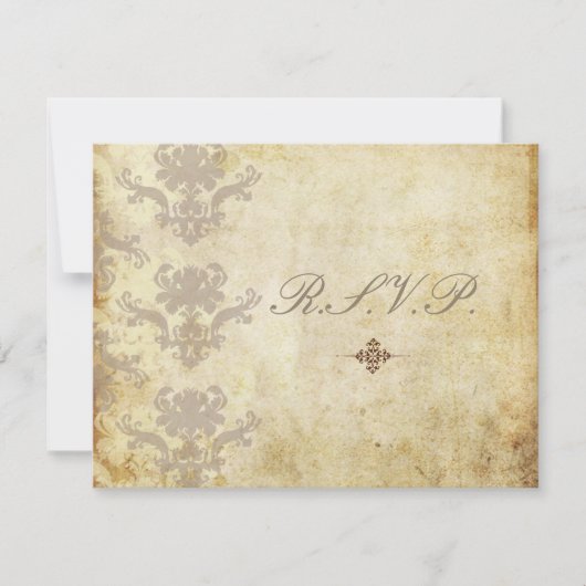 Les RSVP vintages nécessitent des invitations de m (Devant)