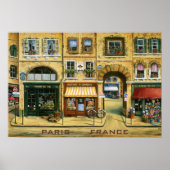 Les Rue de Paris Poster (Voorkant)