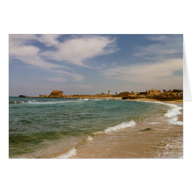 Les ruines de Caesaria (Devant horizontal)