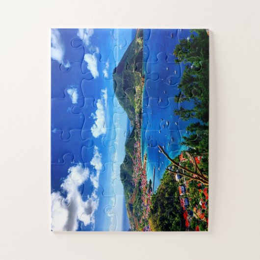 Les Saintes Bay Guadeloupe Puzzle (Vertical)