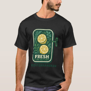 Les Sardines Blikvis Verse Middellandse Zee T-shirt