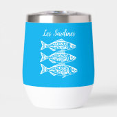 Les Sardines-Hawaiian Fishman Core- bleu clair (Avant)
