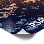 LES SEIGNANTS PRIER Poster brillant (Coin)