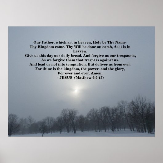 LES SEIGNEUR PRAYER POSTER (Devant)