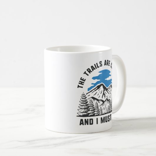 Les Sentiers Appelent Café Mug (Devant droit)