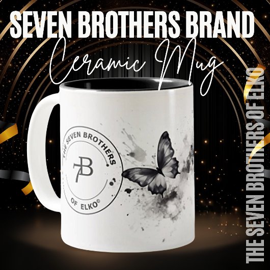 Les Sept Frères d'Elko Mug Papillon