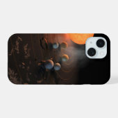 Les Sept Planètes De Trappist-1 En Orbite Autour D (Verso Horizontal)