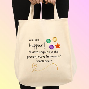 Les séquences de l'épicerie suivent un Sac fourre-
