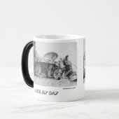 Les séries bleues de tasse de Heeler "font mon (Devant gauche)