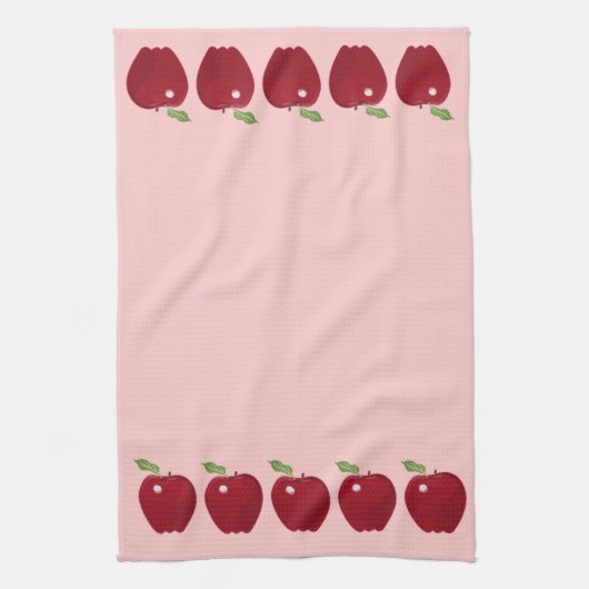 Les serviettes Lined up de Red Apple (Vertical)