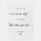 Les Sièges mariages Assignés Ne Sont Pas Notre Sty (Recto)