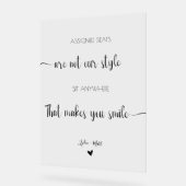 Les Sièges mariages Assignés Ne Sont Pas Notre Sty (Angle)