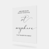 Les Sièges mariages Assignés Ne Sont Pas Notre Sty (Angle)