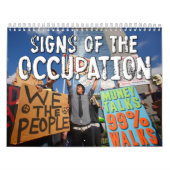 Les signes de la profession proteste le calendrier (Protection)