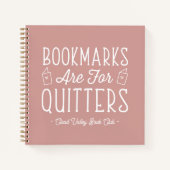 Les signets sont pour Quitters Club de Livre Perso (Devant)