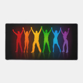 Les six silhouettes debout de Slipperyjoe, bras le (Recto)