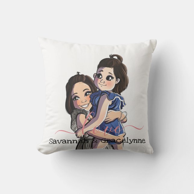 Les Soeurs Aiment Jeu Oreiller (Recto)