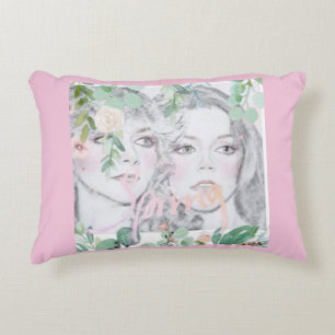 Les soeurs de ressort ont balayé le coussin