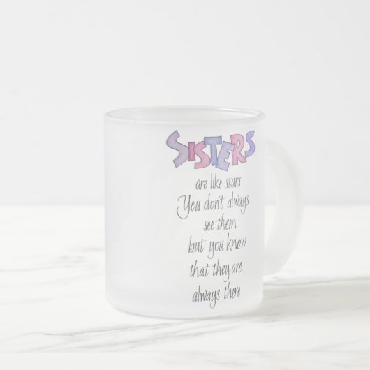 Les soeurs sont comme la tasse d'étoiles (Devant droit)