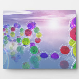 Les soleils dans leurs cours Plaque photo