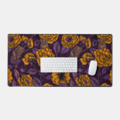 Les souris font la fête en orange et violet (Clavier et souris)