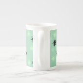 Les Starburs Atomique Jade et Mint Bone China Mug (Dos)