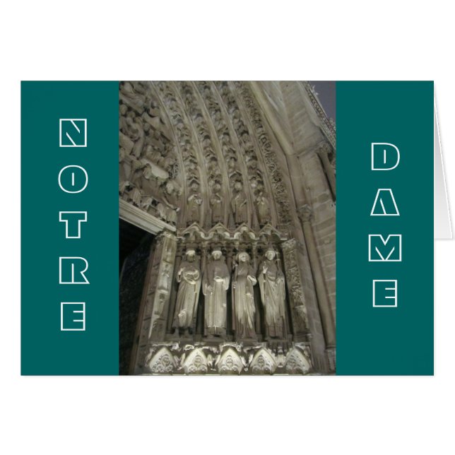 Les Statuts de Notre-Dame (Devant horizontal)