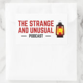 Les Stickers Podcast étranges et inhabituels (Sac)