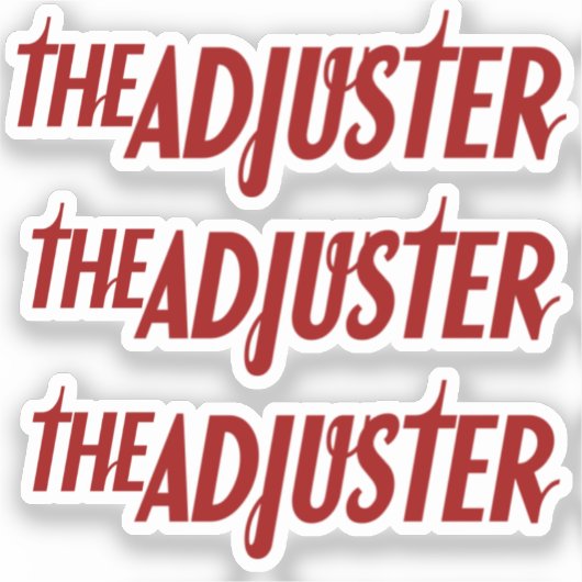 Les stickers Régleur (Recto)