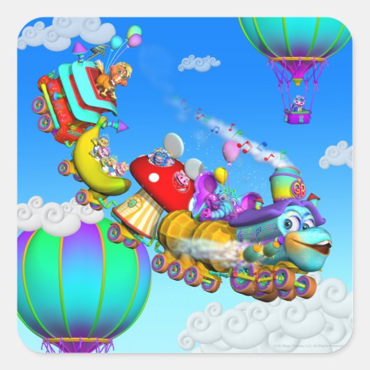 Les Stickers Train Giggle Belly (Devant)