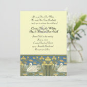 Les Swans La Faire-part de mariage (Debout devant)