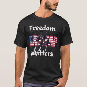 Les T-shirts américains Freedom Matters (Liberté